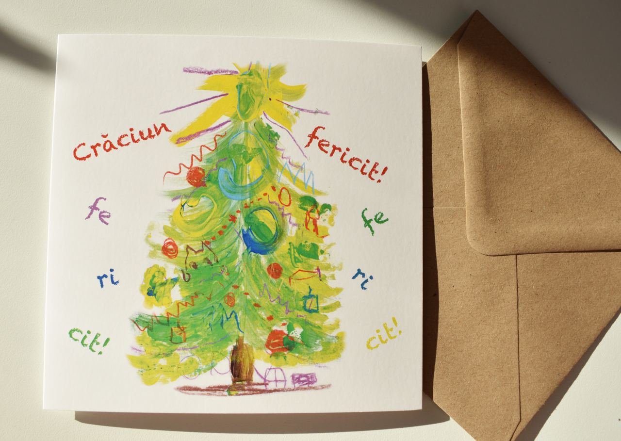 Felicitare „Bucurie de copil”