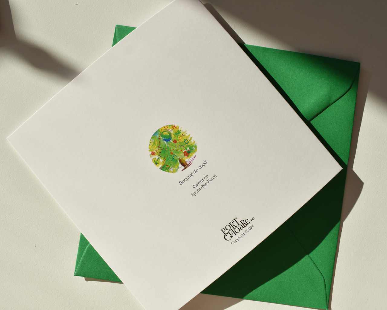 Felicitare „Bucurie de copil” - imagine 3
