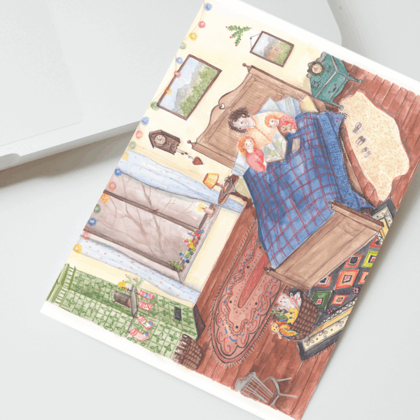 Felicitare „Cu mama”